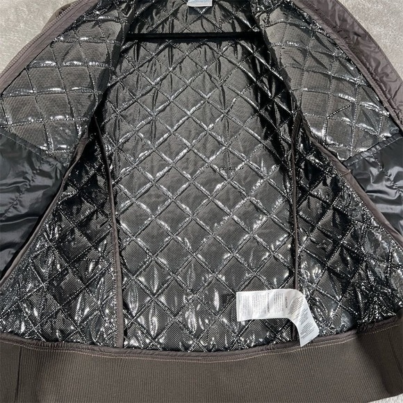 Columbia‎ Interchange Omni-Heat Jacket Women's Small Gray Bomber Winter - Picture 10 of 11